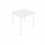 Slim Стол письменный на металлокаркасе С.СП-2 Белый/Белый металл 780*720*750
