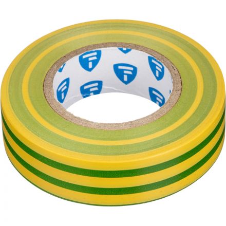 Изолента TOPFORT 19мм х 20м х 0,13мм желто-зеленый