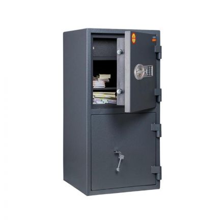 Взломостойкий сейф VALBERG КВАРЦИТ 90Т/2 EL (ключевой и электронный замки)