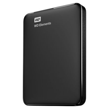 Внешний жесткий диск WD Elements Portable 1TB, 2.5", USB 3.0, черный, WDBUZG0010BBK-WESN