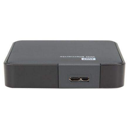 Внешний жесткий диск WD Elements Portable 1TB, 2.5", USB 3.0, черный, WDBUZG0010BBK-WESN