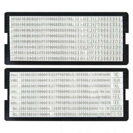 Штамп самонаборный 5-стр, оттиск 82х25 мм, синий, TRODAT 4925, корпус СИНИЙ, КАССЫ В КОМПЛЕКТЕ, 53404