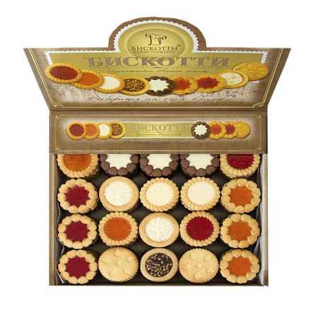 Печенье Бискотти Ассорти 9 видов 1.9 кг