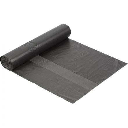 Мешки для мусора на 35 литров черные (20 мкм, в рулоне 30 штук, 50x64 см) Мешки для мусора на 35 литров черные (20 мкм, в рулоне 30 штук, 50x64 см)