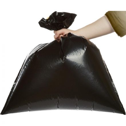 Мешки для мусора ПВД 35л 25мкм 10шт/рул черн50х58см, Стандарт, с завязк Мешки для мусора ПВД 35л 25мкм 10шт/рул черн50х58см, Стандарт, с завязк