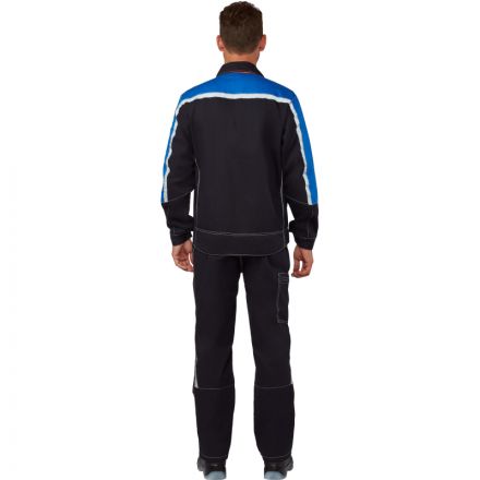 Костюм рабочий летний муж л34-КПК т.син/вас(100%х/б) р.60-62/182-188 (Джет)