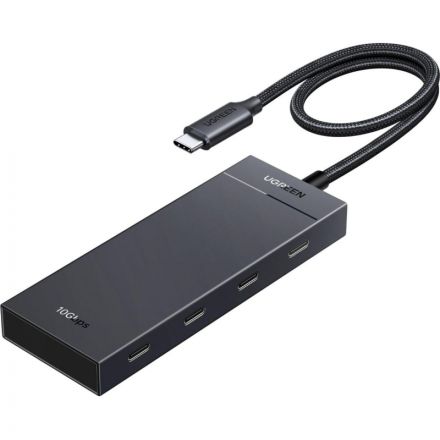 Разветвитель Ugreen CM806 (55334)хаб 5in1 USB-C 10Gbps/4xUSB-C 3.2+PD черн Разветвитель Ugreen CM806 (55334)хаб 5in1 USB-C 10Gbps/4xUSB-C 3.2+PD черн