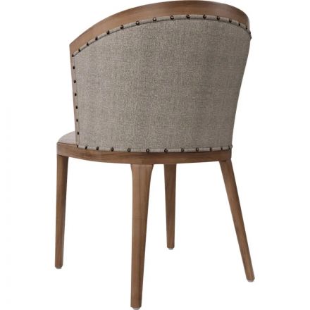 Стул Bizotti (540х610х830) орех темный/ткань nobile