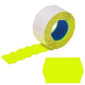 Этикет-лента 26х16 мм, волна, желтая, комплект 5 рулонов по 800 шт., BRAUBERG, 123581 Этикет-лента 26х16 мм, волна, желтая, комплект 5 рулонов по 800 шт., BRAUBERG, 123581