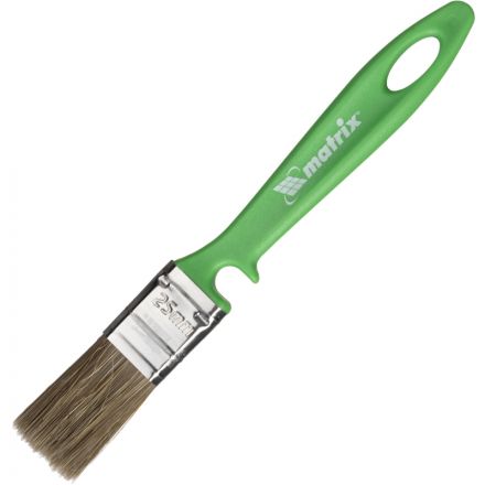 Кисть флейцевая 25 мм (1) смеш. щетина Работы по дереву Matrix 83371