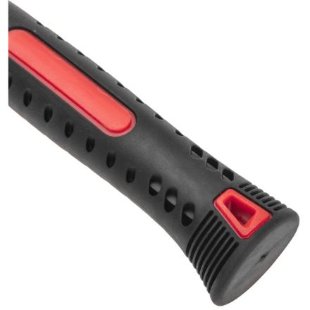 Киянка резиновая 450 г, черно-бел резина, фиберглас. рук. KRANZ KR-12-8153