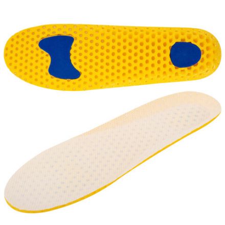 Стельки для обуви АНАТОМИЧЕСКИЕ СУПЕРДЫШАЩИЕ, материал EVA, размер RU 39-45 / EU 40-46, с линиями выреза, SHEGRA (ШЕГРА), 700749