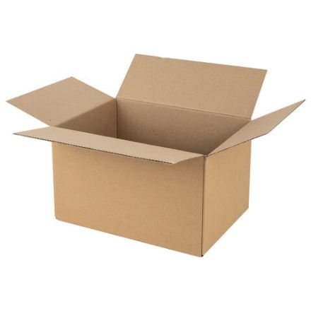 Гофрокороб, длина 380 мм х ширина 280 мм х высота 225 мм, марка Т22, профиль В, FEFCO 0201 / ГОСТ, исполнение А, 440055 Гофрокороб, длина 380 мм х ширина 280 мм х высота 225 мм, марка Т22, профиль В, FEFCO 0201 / ГОСТ, исполнение А, 440055