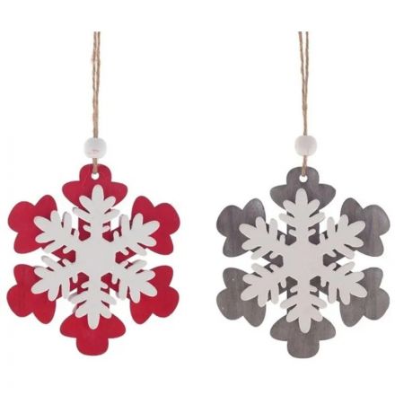 Игрушка НГ Снежинка, L10 W1 H10 см, 2в. 401820