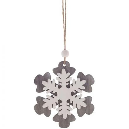 Игрушка НГ Снежинка, L10 W1 H10 см, 2в. 401820