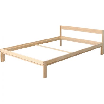 Кровать Ирен с ламелями из массива сосны 160x200