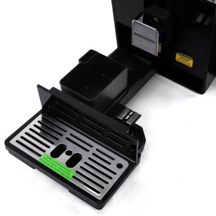 Кофемашина автоматическая BRASSON (БРАССОН) ACM-1592B, дисплей, капучинатор, 13 напитков, 1450 Вт, 20 бар, 457887