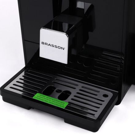 Кофемашина автоматическая BRASSON (БРАССОН) ACM-1592B, дисплей, капучинатор, 13 напитков, 1450 Вт, 20 бар, 457887