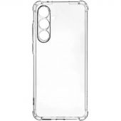 Чехол накладка PERO силикон для Samsung A56 прозрачный усиленный