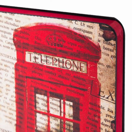 Ежедневник недатированный B6 (127х186 мм), BRAUBERG VISTA, под кожу, гибкий, 136 л., "Good old England", 112107