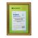 Рамка 21х30 см, пластик, багет 30 мм, BRAUBERG "HIT4", золото, стекло, 391000