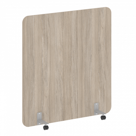 R-line Перегородка на металлических опорах, на роликах DP.R-140-150 Дуб аттик/Серый металл 1400*18*1500 R-line Перегородка на металлических опорах, на роликах DP.R-140-150 Дуб аттик/Серый металл 1400*18*1500