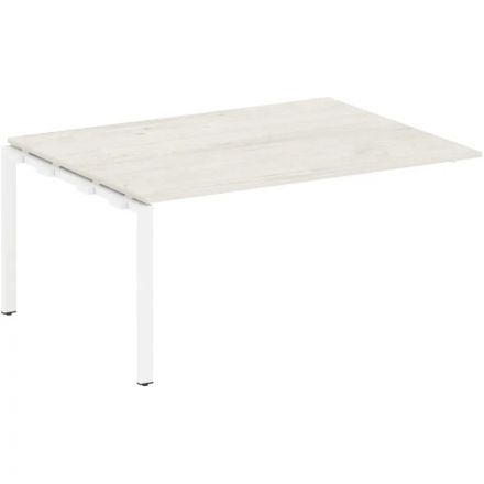 Элемент стола Metal Sys.St пер П-обр м/к БП.ППРГ-4 1600x1235x750 Дуб Н./Бел