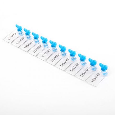 Пломбы стиропластовые номерные, РОТОР, самофиксирующиеся, комплект 100 шт. (проволока 600811, 600280), 600812 Пломбы стиропластовые номерные, РОТОР, самофиксирующиеся, комплект 100 шт. (проволока 600811, 600280), 600812