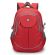 Рюкзак BRAUBERG HIGH SCHOOL универсальный, 3 отделения, "Рассвет", красный, 46х31х18 см, 225522
