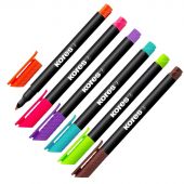 Набор маркеров перманентных KORES 6 цв, 1 мм 22146 Набор маркеров перманентных KORES 6 цв, 1 мм 22146