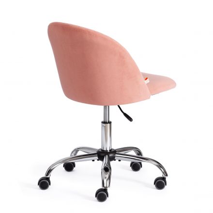 Кресло Tetchair MELODY, флок , розовый, 137