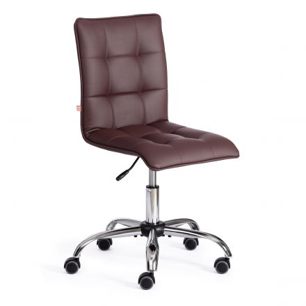 Кресло Tetchair ZERO, кож/зам, коричневый, 36-36