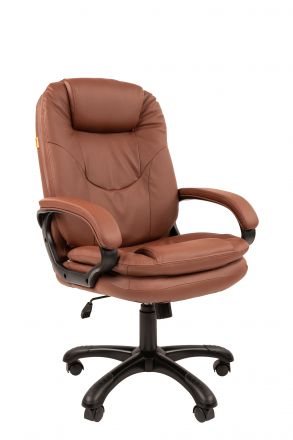 Офисное кресло Chairman 668 Россия экопремиум коричневый (черный пластик) Офисное кресло Chairman 668 Россия экопремиум коричневый (черный пластик)