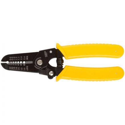 Клещи для снятия изоляции, д.пров-в 0,6-2,6мм, Профи, пл.ручка 160мм(60020)