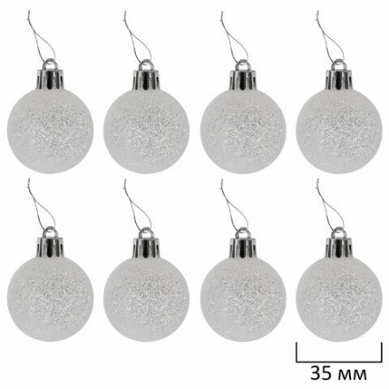 Шары ёлочные НАБОР 132 предмета "Red&Green", красный/зеленый/белый, пластик, ЗОЛОТАЯ СКАЗКА, 592180