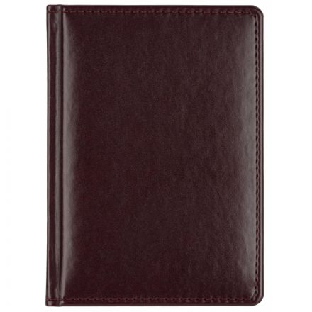 Ежедневник недатированный Attache Каньон искусственная кожа А5 176 листов бордовый (143x210 мм)