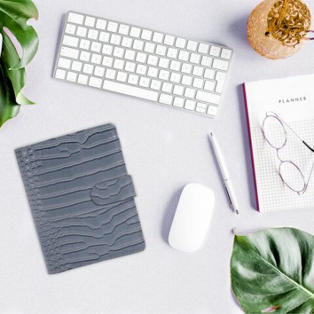 Ежедневник-органайзер недатированный B6 150x190 мм BRAUBERG "Comodo", под кожу, 160 л., серый, 116207 Ежедневник-органайзер недатированный B6 150x190 мм BRAUBERG "Comodo", под кожу, 160 л., серый, 116207