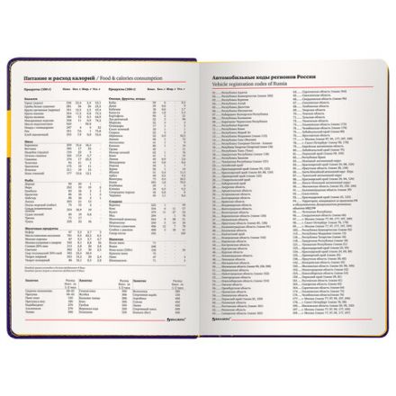 Ежедневник недатированный А5 (138х213 мм), BRAUBERG "AIM", под кожу, 136 л., фиолетовый, 113424