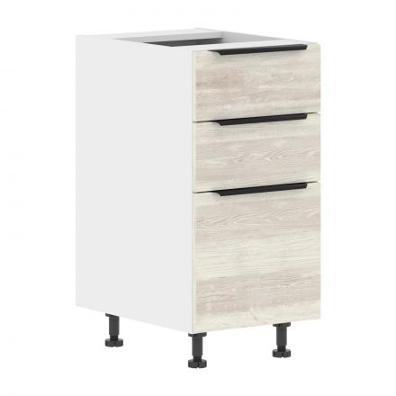 Шкаф напольный с ящиками MOB 4082.2 Сосна Эдмонт/Белый 400х560х820 CORSICA Шкаф напольный с ящиками MOB 4082.2 Сосна Эдмонт/Белый 400х560х820 CORSICA