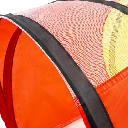 Детская игровая палатка-лабиринт с 2 тоннелями и кубом, 4 в 1, в сумке, BRAUBERG KIDS, 665171