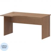 Стол эргономичный PT Арго А-200 левый орех гварнери