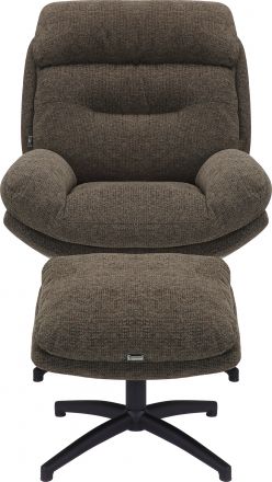 Кресло мягкое Everprof Kiwi Ткань Темно-коричневый