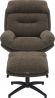 Кресло мягкое Everprof Kiwi Ткань Темно-коричневый