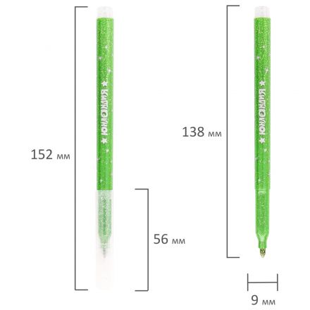 Фломастеры с блестками ЮНЛАНДИЯ 6 цветов, "ЮНЫЙ ВОЛШЕБНИК", ударопрочный наконечник, вентилируемый колпачок, картон, 151649 Фломастеры с блестками ЮНЛАНДИЯ 6 цветов, "ЮНЫЙ ВОЛШЕБНИК", ударопрочный наконечник, вентилируемый колпачок, картон, 151649