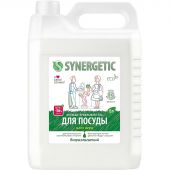 Средство для мытья посуды Synergetic Алоэ концентрированное 5л