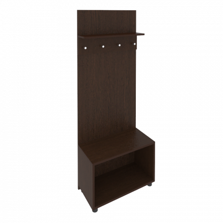 Light Вешалка с багажницей С-ВБ-80 Венге 800*400*2050 Light Вешалка с багажницей С-ВБ-80 Венге 800*400*2050