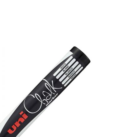 Маркер меловой Uni Chalk белый (толщина линии 2.5 мм) Маркер меловой Uni Chalk белый (толщина линии 2.5 мм)