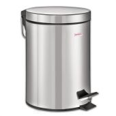 Ведро мусорное с педалью 12 литров "Classic", ЗЕРКАЛЬНОЕ, нержавеющая сталь, со съемным внутренним ведром, LAIMA, 232261 Ведро мусорное с педалью 12 литров "Classic", ЗЕРКАЛЬНОЕ, нержавеющая сталь, со съемным внутренним ведром, LAIMA, 232261