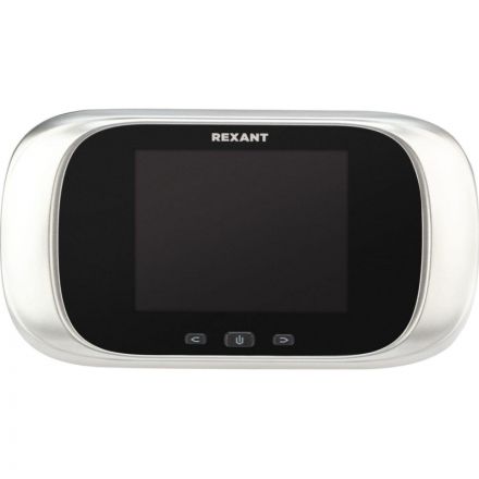 Видеоглазок дверной с дисплеем 2.8 Rexant и функцией записи фото и звонком
