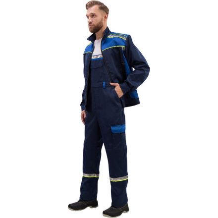 Костюм рабочий летний муж. л26-КПК син/вас (р.60-62) 170-176